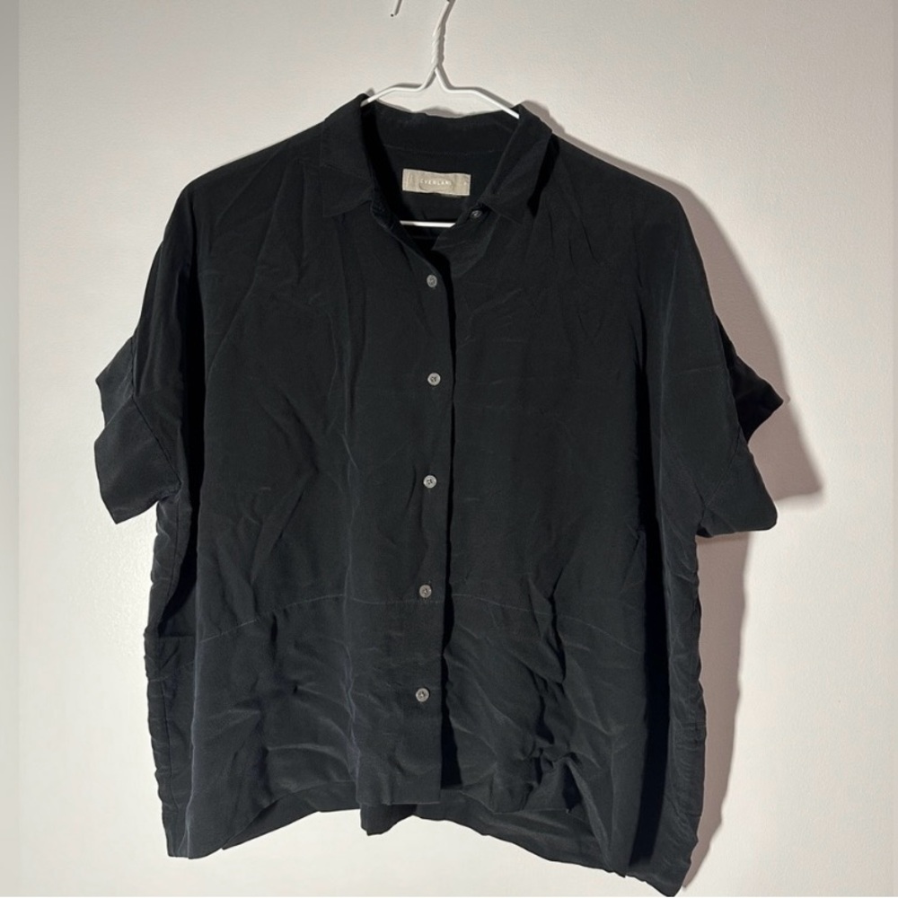 The Boxy Shirt in Washable Silk
